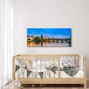 Tablou cu podul Carol (120x50 cm)