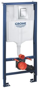 Set rezervor incastrat Grohe Rapid SL pentru vas wc cu clapeta cromata Skate Cosmopolitan S si set fixare