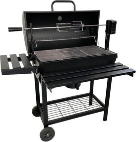 Grătar multifuncțional cu afumătoare + rotisor electric KRISTEN