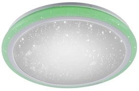 Plafonieră LED RGB dimabilă LUISA LED/28W/230V Leuchten Direkt 15220-16 + telecomandă