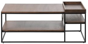 Măsuță de cafea maro 70x120 cm Rivoli – Unique Furniture