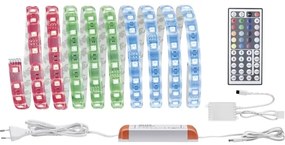 Bandă dimabilă LED RGB/40W MAXLED 3m 230V Paulmann 70673 + telecomandă