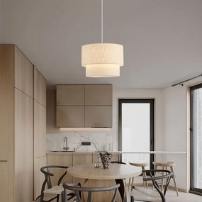 Lustra suspendata cu abajur din in KAREN 50cm