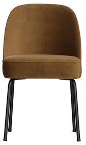 Scaune de dining galben-muștar 2 buc. din catifea Vogue – WOOOD