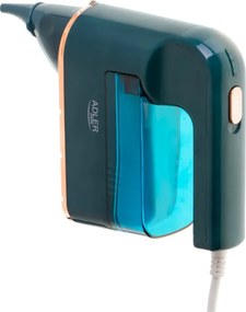 Aparat multifunctional de curatare cu aburi Adler AD 7050, 1200 W, 22ml/min, Rezistenta apa IPX4, 0.120 L, Accesorii, Verde