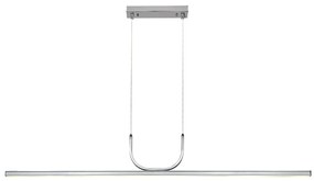 Lustra Suspendata Liniara, LED, Crom, Elia