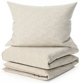 Lenjerie de pat din bumbac Renforce KYTKA bej Dimensiune lenjerie de pat: 70 x 90 cm | 140 x 200 cm