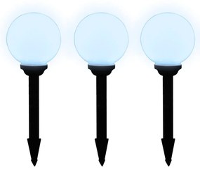 Lampi de exterior pentru alee LED 6 buc. 20 cm, cu tarus de sol 6, 20 cm, 1