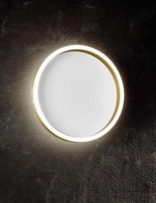 Plafoniera LED design slim AELA 40cm, auriu, alb sau negru