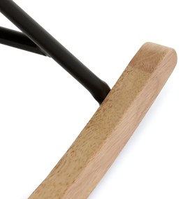 Fotoliu balansoar BK2, negru