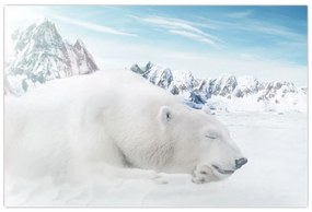 Tablou - Urs polar (90x60 cm)