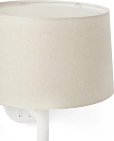 Aplica de perete cu reader LED WINDSOR alb