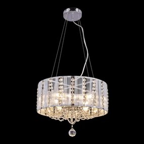 Globo 15091H - Lustră de cristal pe cablu WALLA 4xE14/40W/230V