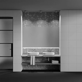 Spot LED aplicat cu protectie IP44 Hydra D-10,5cm auriu