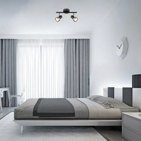 Spot de tavan KONRAD 2xGU10/50W/230V Rabalux 73012