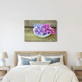 Tablou cu decorațiune din lavanda (90x60 cm)