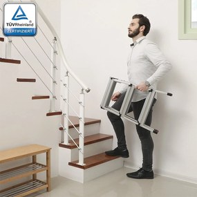 Scara cu 3 trepte Aluminiu