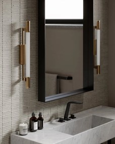 Aplica de perete LUX pentru oglinda sau tablou MERCED B7124-PBR-CE HVL
