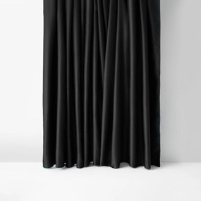 Goldea draperie blackout - bl-43 negru - lățime 270 cm 160x270 cm