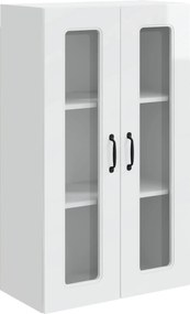 vidaXL Dulap de bucătărie Kalmar Alb lucios 60 x 31 x 100 cm