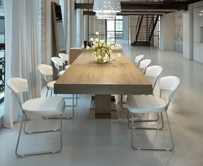 Masa extensibila Walnut, 180-240x100cm AC-LE025