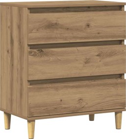 vidaXL Bufetă Stejar artizanal 60x35x70 cm Lemn prelucrat