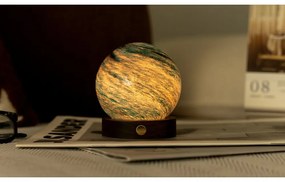 Decorațiune luminoasă maro închis/în culoare naturală închisă cu USB ø 8 cm Stellar Ocean – Gingko