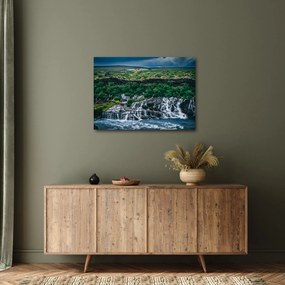 Tablou cu cascade în natură (70x50 cm)