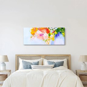 Tablou - Flori,pictură (120x50 cm)