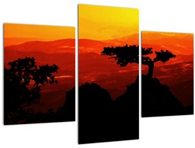 Tablou -Apus de soare (90x60 cm)