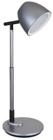 Lampa de birou aluminiu, plastic gri inchis LED CCT CASALA