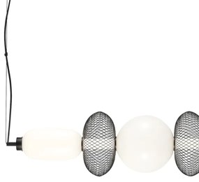 Lustră LED pe cablu ARAME LED/32W/230V negru