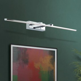 Aplica LED pentru tablou PUBLIO L-75cm crom