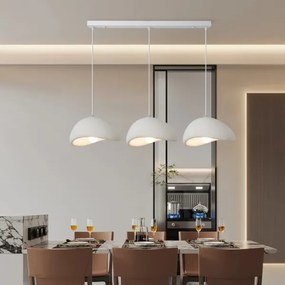 BRILAGI - Lustră suspendată pe cablu WABI SABI 3xE27/60W/230V albă