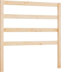 vidaXL Tăblie de pat, 96x4x100 cm, lemn masiv de pin
