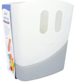 Cos depozitare jucarii de baie gri - Ubbi