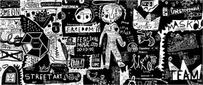 Tablou - Graffiti (120x50 cm)