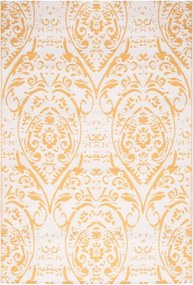 vidaXL Covor de exterior, ARAKIL galben, 140x200 cm, PP