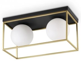 Plafoniera design modern Lingotto PL2 198149