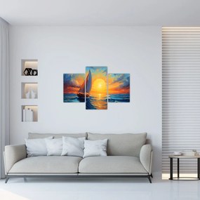 Tablou - Sailboats (90x60 cm)