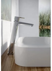 Ravak X070130 - Baterie lavoar FREE 33,4 cm crom lucios