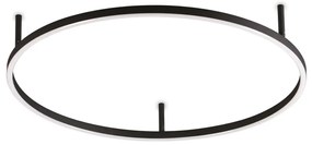 Lustra LED design geometric Oracle slim pl d070 round 2700k on-off negru