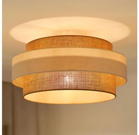 Lustră aplicată Brilagi SPACE LIGHT 1xE27/15W/230V d. 50 cm bej/crem
