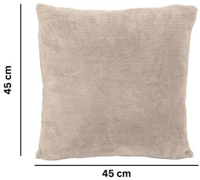 Pernă decorativă din micropluș/cocolino 45x45 cm Pippa – Tiseco Home Studio