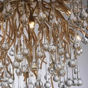 Lustra aplicata design magnific ICICLE alama antic, D-50cm