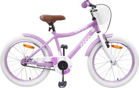 vidaXL Bicicletă pentru Copii 18 Inci pentru 5-7 ani Violet