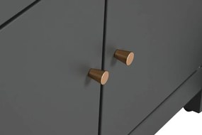 Set bucătărie de exterior din aluminiu și lemn compozit, 236 x 50 x 91 cm, „Isla Outdoor Kitchen Set"