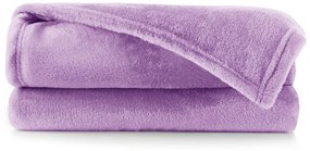 Pătură din microfibră DecoKing Mic, 160 x 210 cm, violet