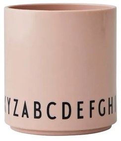 Cană pentru copii Design Letters Eat &amp; Learn, roz