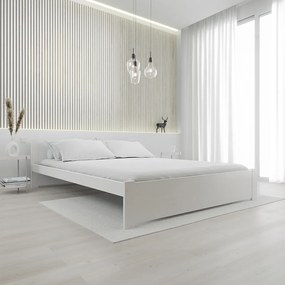 Pat IKAROS 180 x 200 cm, alba Saltea: fara saltea, Somiera: cu somiera din laturi